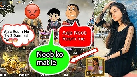 Random 3 players Call me Noob | Challenge for 1vs3 TDM Room (part - 3)