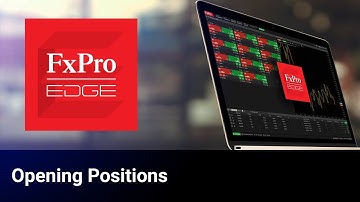 FxPro Edge | How to Open a Position