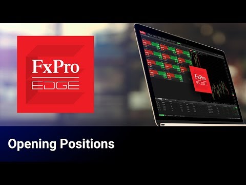 FxPro Edge | How to Open a Position