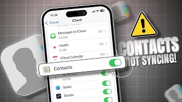 How to Fix Contacts Not Syncing with iCloud on iPhone | iOS 18 Contacts Cannot Sync to iCloud