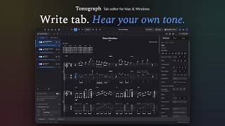 Guitar Tab Editor for Mac & Windows in 104 Seconds | Tonograph