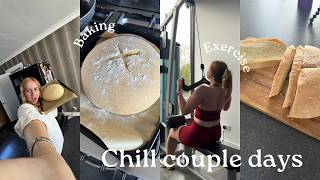 Spend a chill couple days with me | Friends, baking and gym!