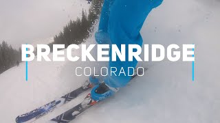 Skiing Breckenridge, Colorado | 4K video