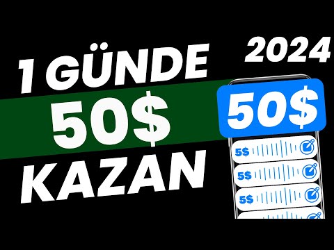 1 GÜNDE 50$ PARA KAZANMAK 🔥 ÇALIŞMADAN PARA KAZANMA FORMÜLÜ 🔥 İNTERNETTEN PARA KAZANMA 2024