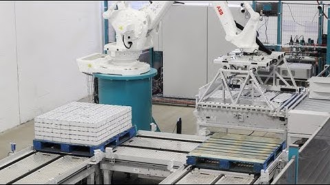 Robotic Tray Palletizer - Layer Palletizing System - NuMove