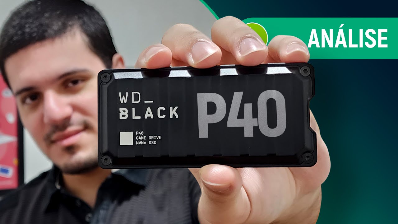 WD_BLACK P40: SSD externo como expansão da memória do seu videogame