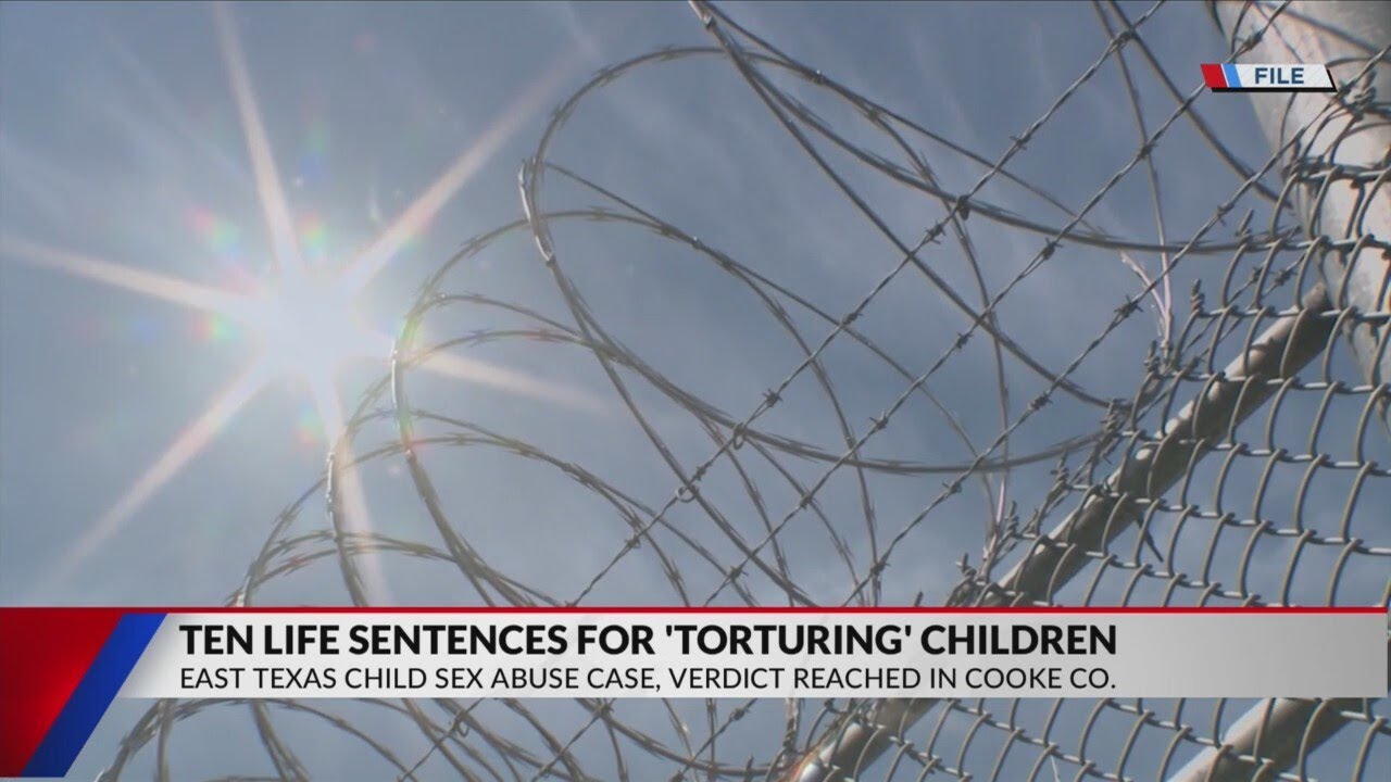 Man sentenced to 10 life sentences for child sex abuse in East Texas ...