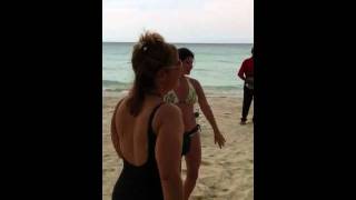 Girl Dancing In Jamaica Beach to La Bamba / Twist N Shout