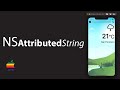 #5 - Weathery Swift NSAttributedString