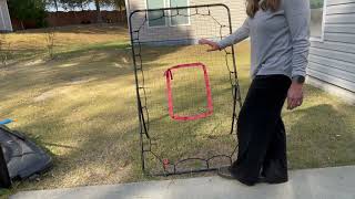 Famous SKLZ PitchBack Baseball and Softball Pitching Net and Rebounder- REVIEW- Great for your player! Net Worth