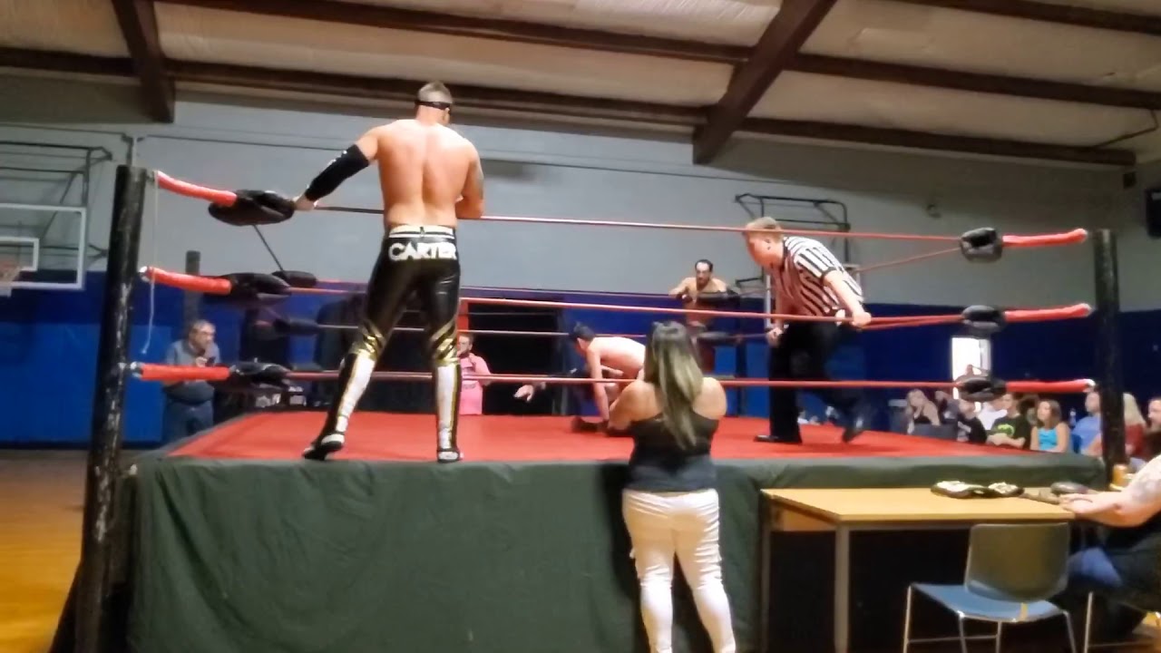 Angelo Gallareto & Jake Carter vs. Aaron Anarchy & Leon Lux NEW