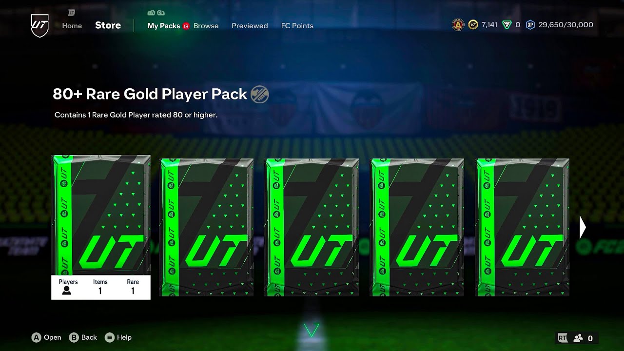 FC24: Open 20 PACKS 80+ Rare Players Pack