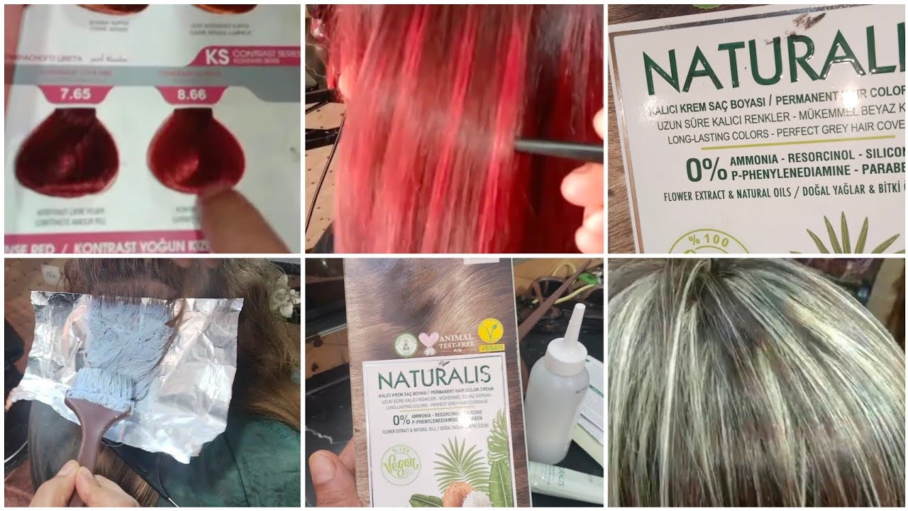 لي عندها حساسيه من الصبغة جبت لكم هذه الصبغة بدون أمونيا وخصل الميش في آن واحد مع صبغة اكاجو 