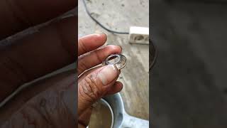 cara membuatan cincin dari koin logam. part 1