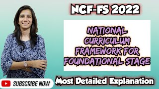 NCF for Foundational Stage 2022 Most Detailed Explanation KVS PRT/TGT/PGT Ravina @InculcateLearning