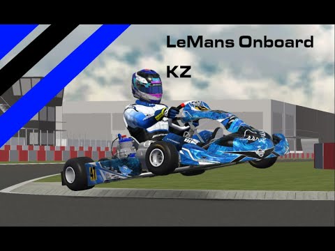 Karting LeMans KZ Kart Racing Pro Onboard // Griffin Hinwiset