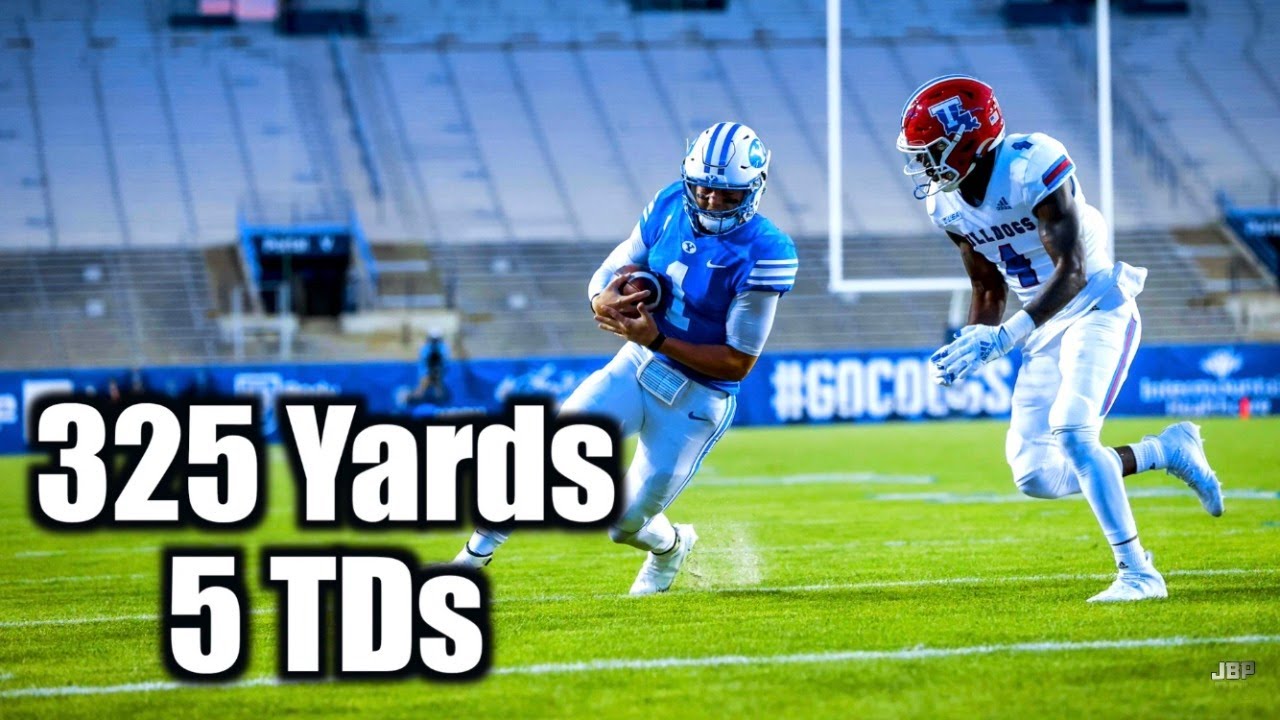 BYU QB Zach Wilson vs. LA Tech (2020) ᴴᴰ