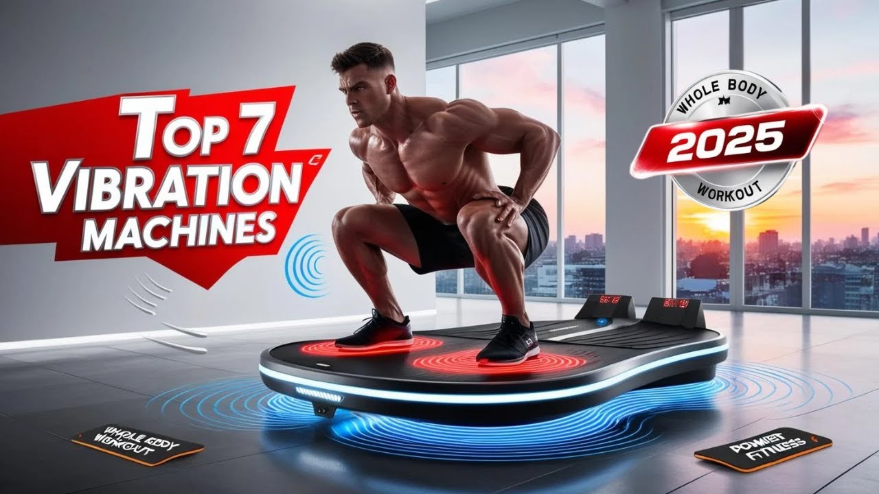 Top 7 Best Vibration Platform Machines in 2025 | Weight Loss, Pain Relief & Home Fitness
