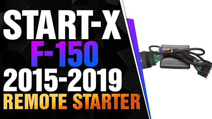 Start-X F-150 2015-2019 Remote Starter || Lock 3X to Start Your Truck || Remote Start Sett