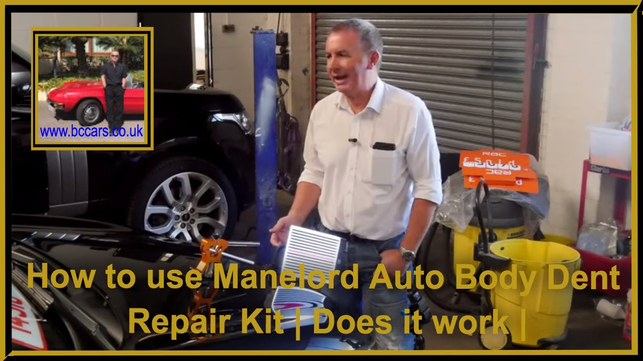 How to use Manelord Auto Body Dent Repair Kit, Does it work