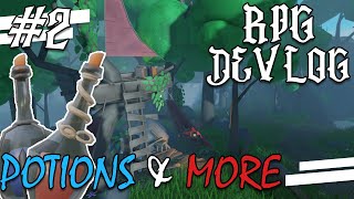 Making A Detailed RPG GAME in ROBLOX STUDIO [POTIONS & MORE] | ROBLOX DEV LOG #2