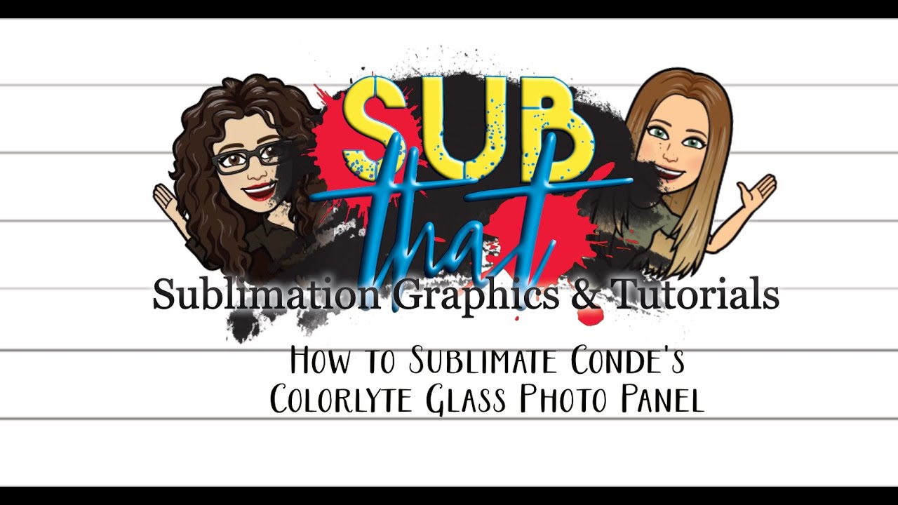 Sublimate on Glass Tumbler Tutorial 