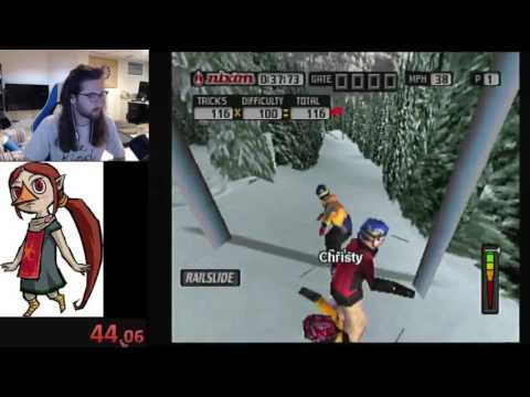 Cool Boarders 2001: Gates 1 (WR 1:50:43) Outdated
