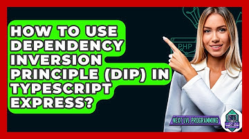 How To Use Dependency Inversion Principle (DIP) In TypeScript Express? - Next LVL Programming