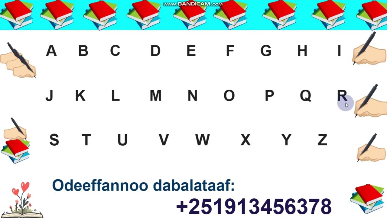 Qubee Afaan Oromoo # 33,n