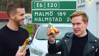 Kan vi äta på ALLA vägkrogar mellan Göteborg & Malmö?
