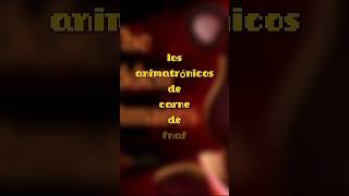 los animatrónicos de carne. #fivenightsatfreddys #fnaf #fnaflore #fnaffans