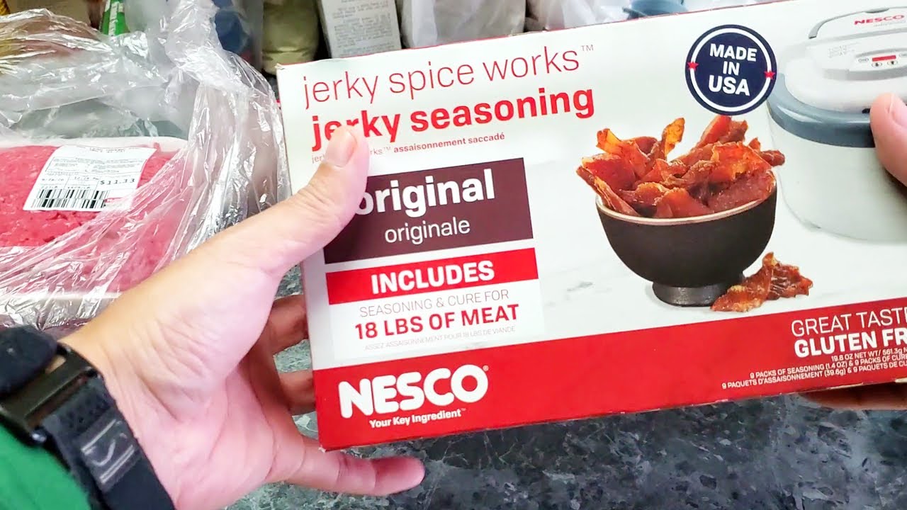 Nesco Beef Jerky 👍🧡🐂🥓 JamesBondJB007 kitchenaid YouTube