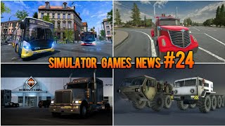Simulator Games News 24 | Ovilex New Bus Simulator Game, TSProUSA,  ATS New Truck and More screenshot 1