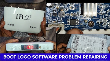 IB Q7 MPEG4 HD BOX Boot Logo Problem Solve | GX6605S Software Error Fix | IBQ7 Boot Logo Repairing