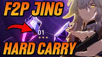 F2P Jing Yuan Memory Of Chaos Floor 1 Showcase | Honkai: Star Rail