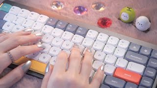 ASMR Sleepy Keyboard Typing / 1 hour (Blue switches, Brown switches) screenshot 5