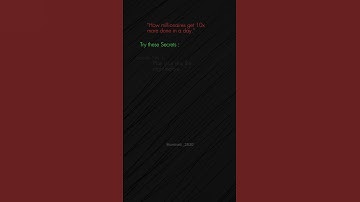 How Millionaire Boost 3 Tips to Get 10x More Done #ProductivityHacks #TimeManagement #SuccessMindset