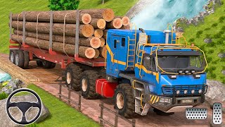 قيادة شاحنة نقل الخشب - محاكي القيادة - العاب سيارات - ألعاب أندرويد screenshot 2