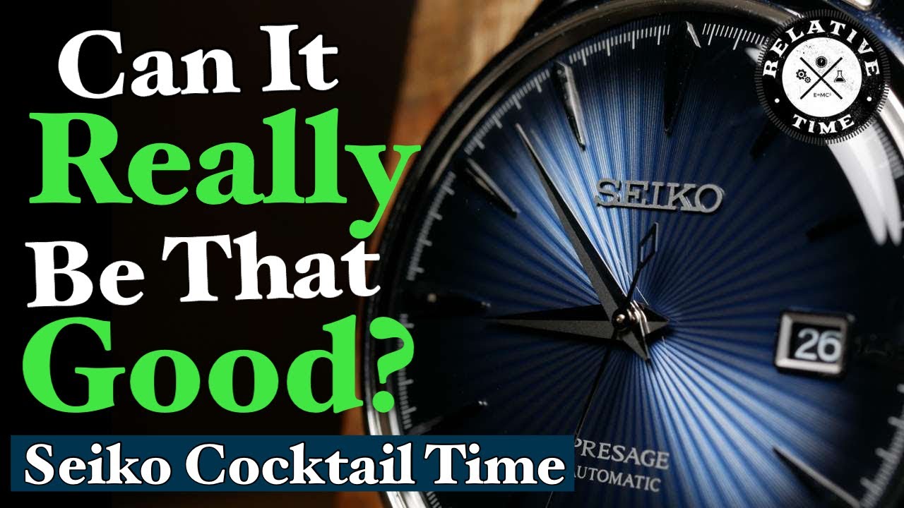 Can It Really Be That Good? Seiko Cocktail Time Review [ SRPB41J1 ] -  YouTube