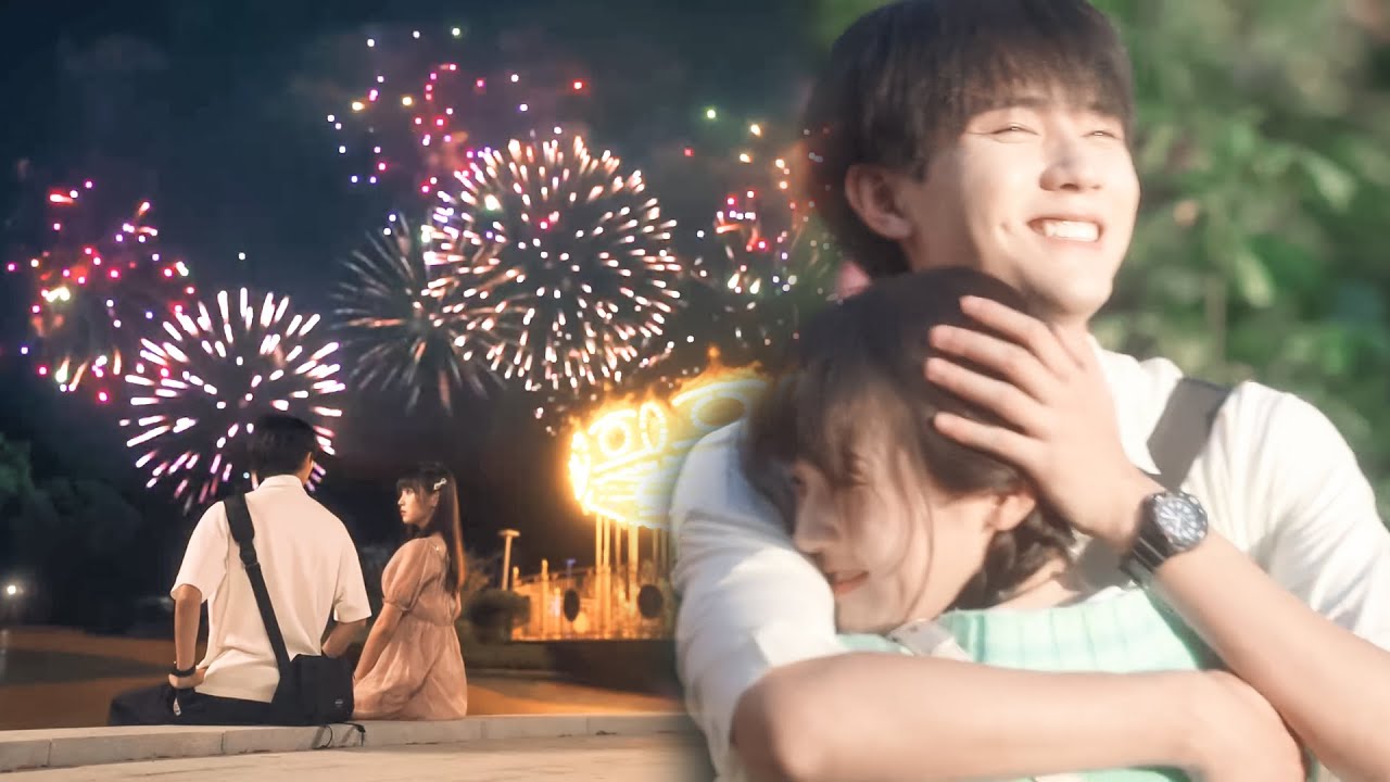 【CUT17】🍿Школьный красавчик признался Золушке в любви под фейерверком☺️