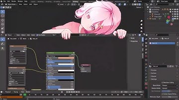Blender 4th wall break with sound (reupload) :3