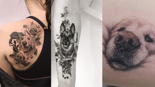 Inspirational Dog Tattoo Ideas For Men Women Dog Small Tattoos Tattoo ideas for dog lovers