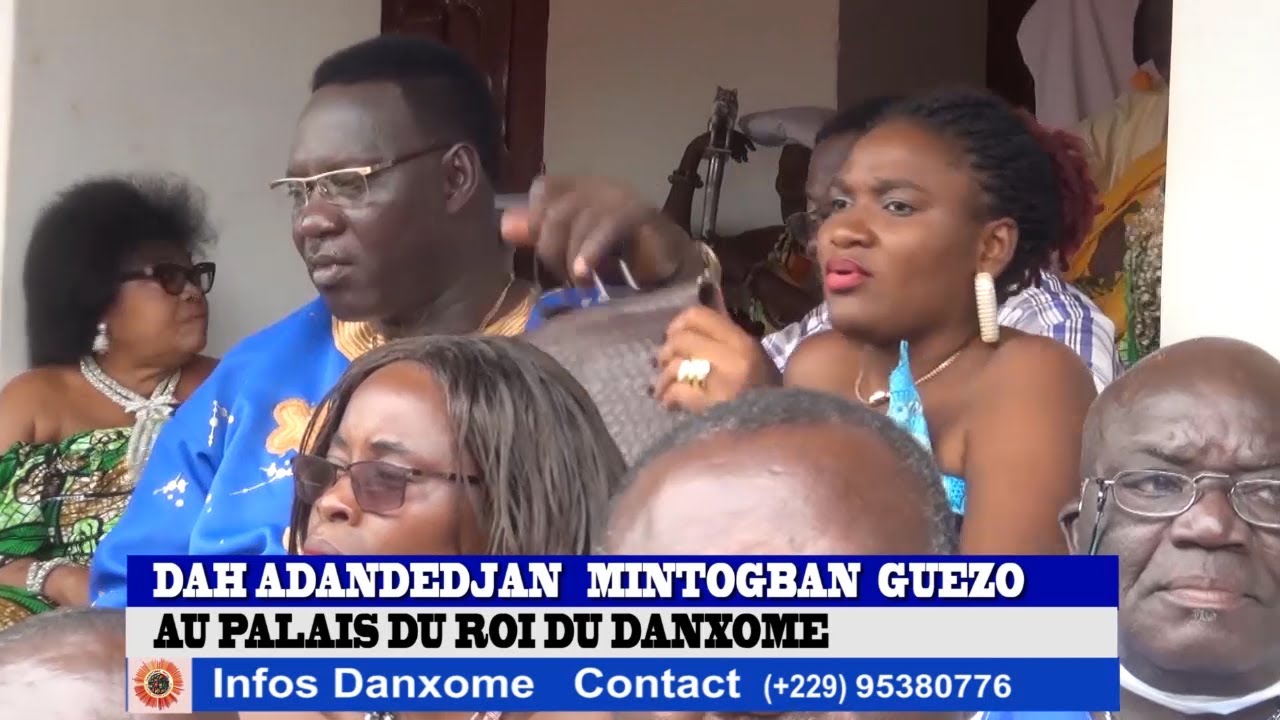 DAH ADANDEDJAN   MINTOGBAN  GUEZO AU PALAIS DU ROI DU DANXOME VERSION FONGBE