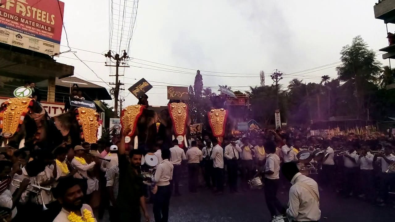 Pattambi Nercha  | കേരളത്തിലെ രണ്ടു ബെസ്റ്റ് ബാൻഡ് സെറ്റുകൾ കൂടിയപ്പോൾ | രാഗദീപം |