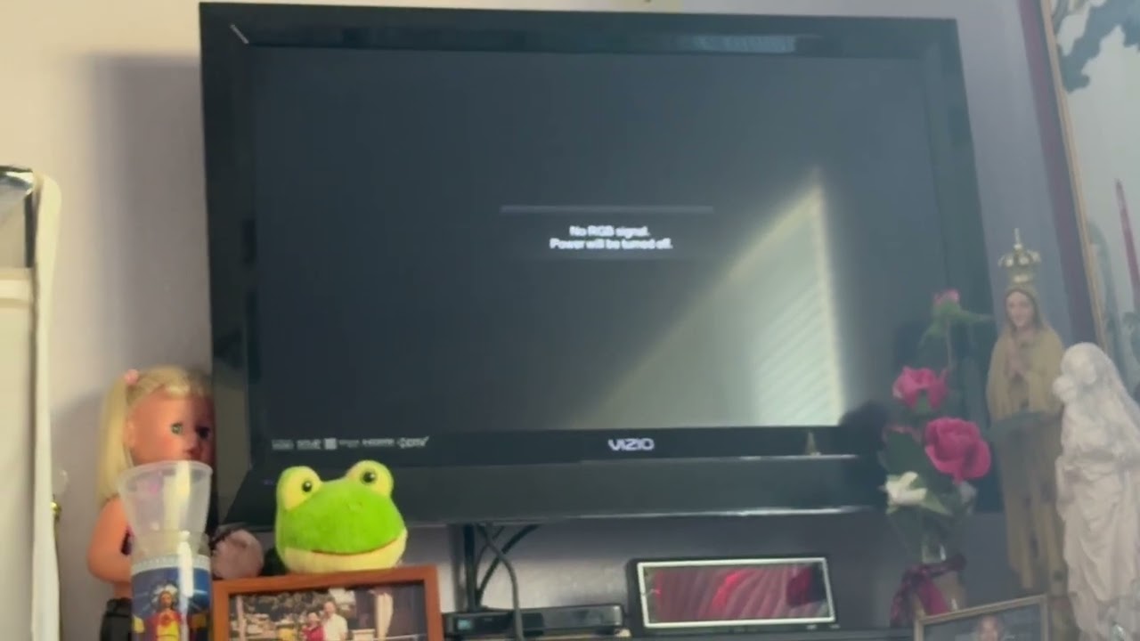 No RGB signal power will be turned off again!