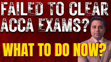 Failed in ACCA Exam | What to Do Next | Preparation Strategy For Dec 2022 ACCA Exams | CA Nitin Guru