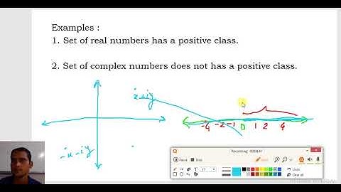Order Axioms (Real Number System Part-3), B.Sc.  Part III, Paper I