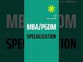 MBA/PGDM SPECIALIZATION | ADMISSION OPEN 2026 #tancet2026 #mba #pgdm