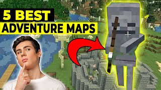🔥 5 Best Minecraft Adventure Maps ever Made!!! 🔥