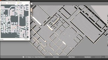 ROS: Gazebo and RVIZ Sending Goal to robot using a prebuilt map By Walaa